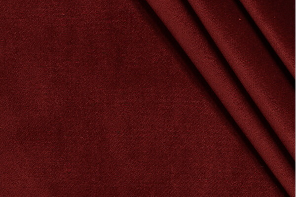 Crypton Sintra High Performance Velvet Upholstery Fabric in Paprika