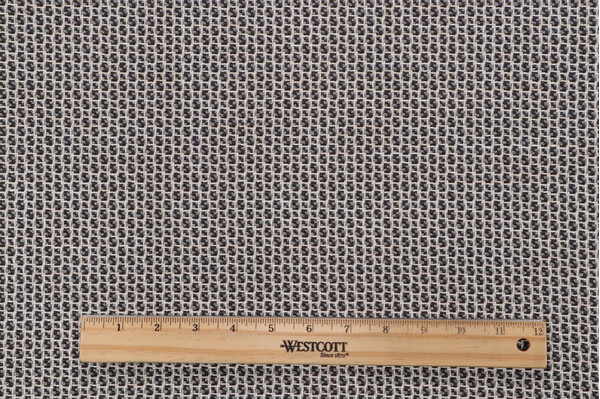 Poise Woven Upholstery Fabric in Smoke