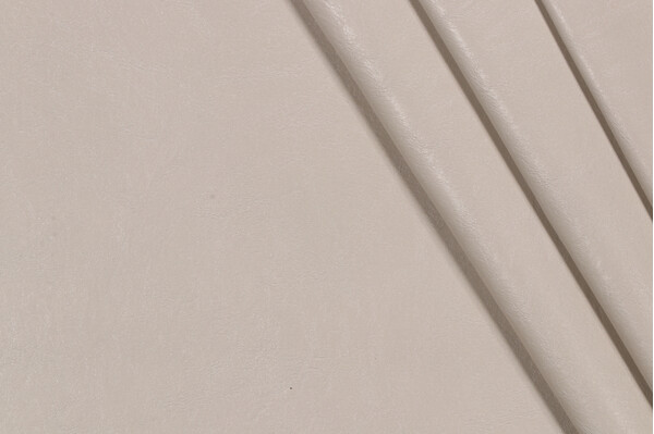 Wasaga Bonded Leather Upholstery Fabric in Pearl