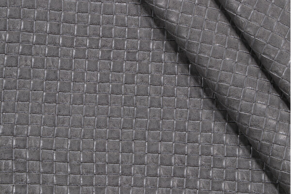 Little Sawyer Vinyl Upholstery Fabric in Grey