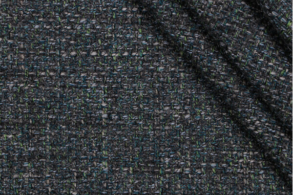 Sample of Golding Morris Woven Upholstery Fabric in Juniper 
