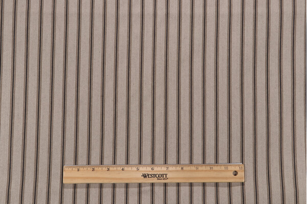 Braun Woven Upholstery Fabric in Stone