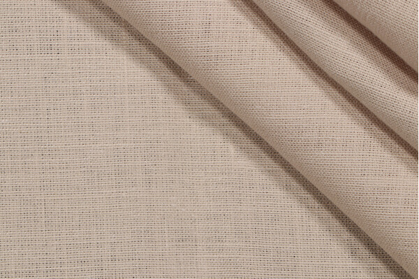 Novak Woven Linen Drapery Fabric in Natural