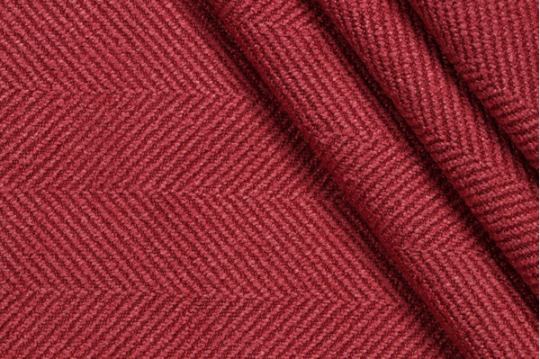 Valdese Weavers Jumper Woven Crypton Home Finish Upholstery Fabric in Strawberry