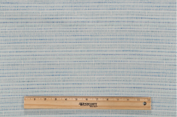 Stripe Woven Upholstery Fabric in Marine