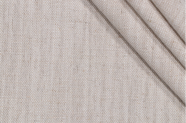 Lena Woven Upholstery Fabric in Natural