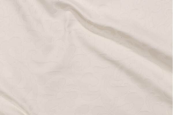 Riana Woven Jacquard Decorator Fabric in Vanilla
