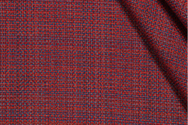 Tweed Woven Solution Dyed Acrylic Outdoor Fabric in Federal
