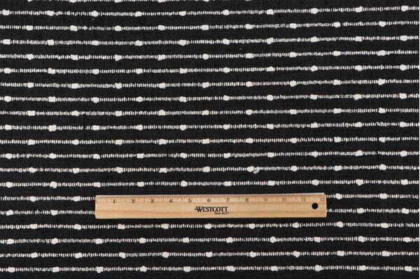 Hopscotch Woven Upholstery Fabric in Midnight