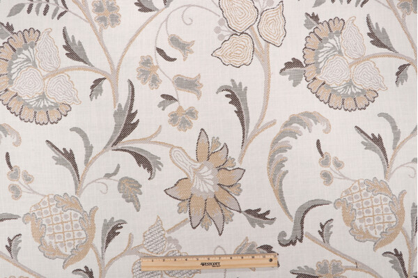 Valdese Weavers Inside Out Kalitta Preformance Fabric in Kona