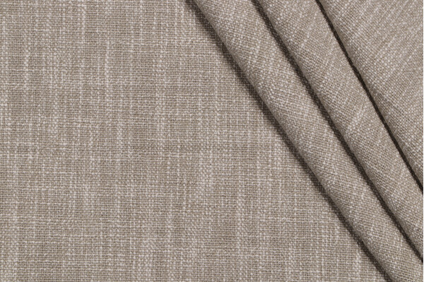 Armer Woven Upholstery Fabric in Taupe