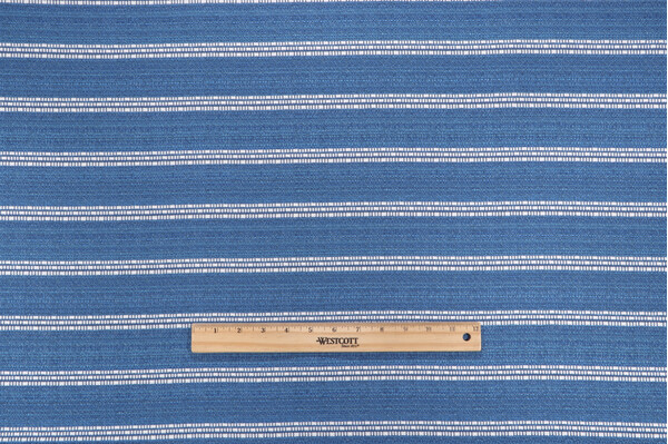 Thibaut Boardwalk W80553 Woven Solution Dyed Acrylic Outdoor Fabric in Marine Blue