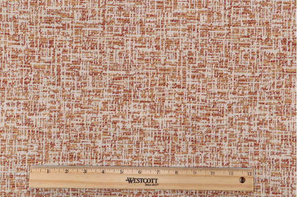 Golding Soundtrack Woven Chenille Upholstery Fabric in Amber