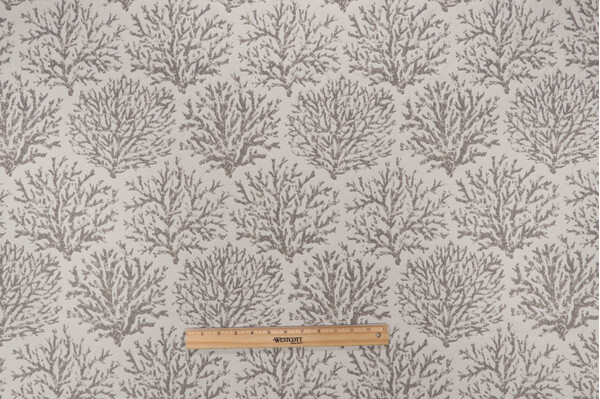 Bella Dura Coraline Woven Polyolefin Outdoor Fabric in Pebblestone