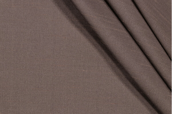 Cantu Woven Silk Decorator Fabric in Elephant