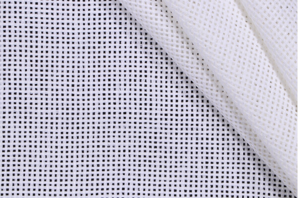 Marisa Sheer Drapery Fabric in White