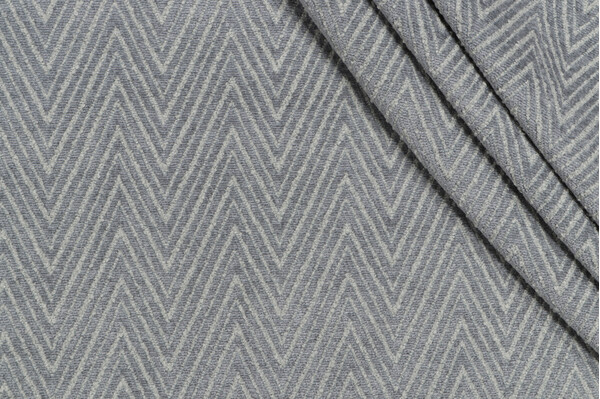 Indra Woven Chenille Upholstery Fabric in Slate