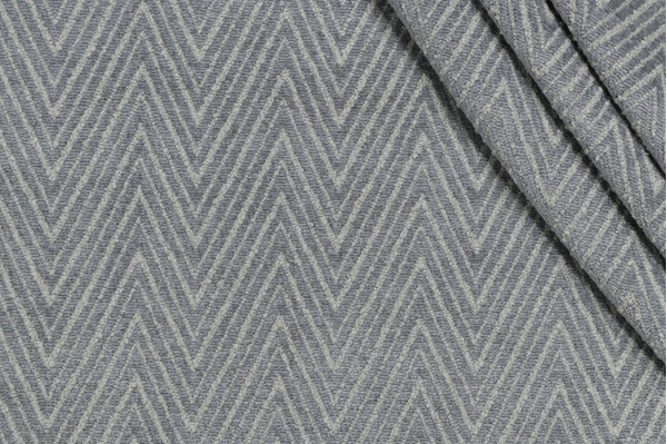 Indra Woven Chenille Upholstery Fabric in Slate