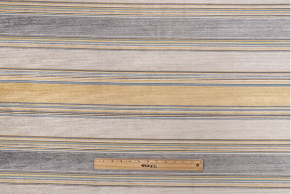 Pablo Woven Chenille Upholstery Fabric in Buttercup