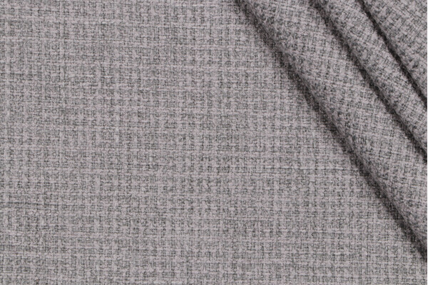Crypton Easthampton High Performance Woven Chenille Upholstery Fabric in Pewter
