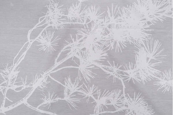 Tanja Orsjoki Petaja Sheer Drapery Fabric in White