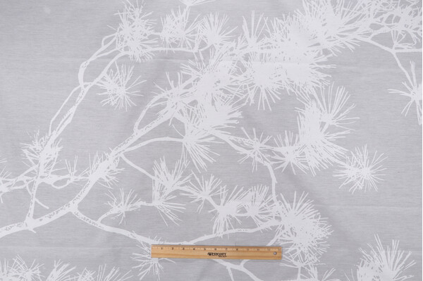 Tanja Orsjoki Petaja Sheer Drapery Fabric in White