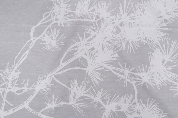 Tanja Orsjoki Petaja Sheer Drapery Fabric in White