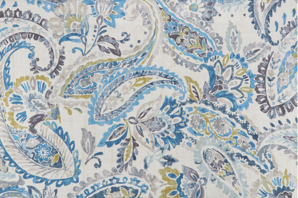 Kravet Catrall Printed Drapery Fabric in Flax CLOSEOUT