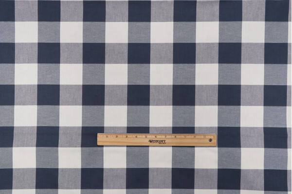 Brayden Woven Decorator Fabric in Navy