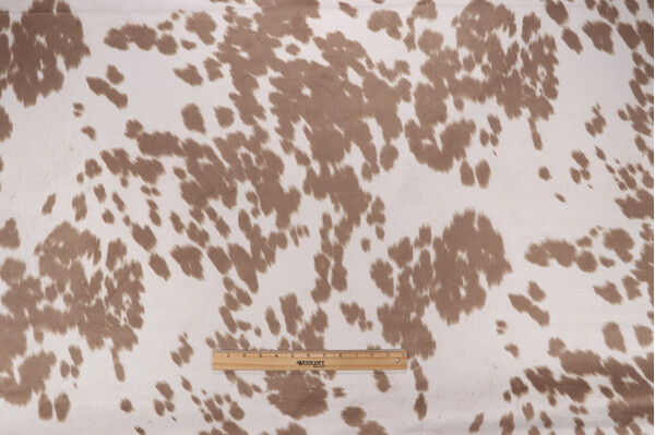 Click for 3 Yards Morgan Fabrics Udder Madness Velveteen Decorator Fabric in Chestnut Morgan Fabrics Udder Madness Velveteen Decorator Fabric in Chestnut