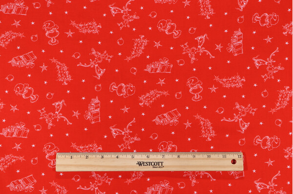 Robert Kaufman How The Grinch Stole Christmas Collection ADED-21780-223 Printed Cotton Craft Fabric in Holiday