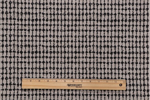Medley Woven Upholstery Fabric in Charcoal