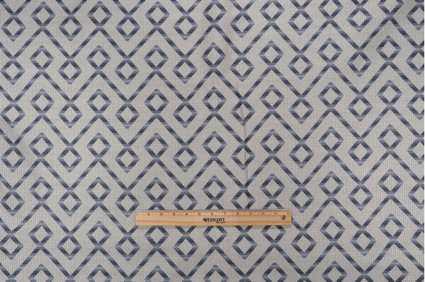 Pincus Woven Upholstery Fabric in Azure