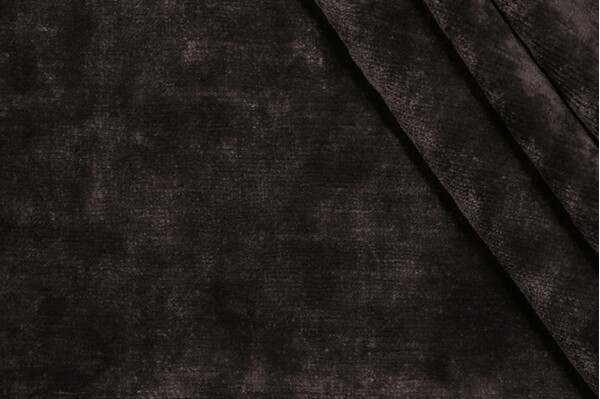 Umbria Velvet Upholstery Fabric in Truffle