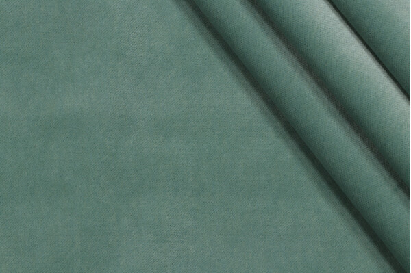 Banks Velvet Upholstery Fabric in Viridian