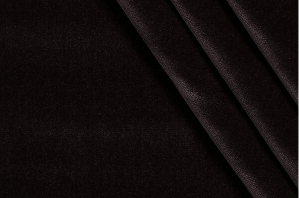 Lombardy Velvet Upholstery Fabric in Grey