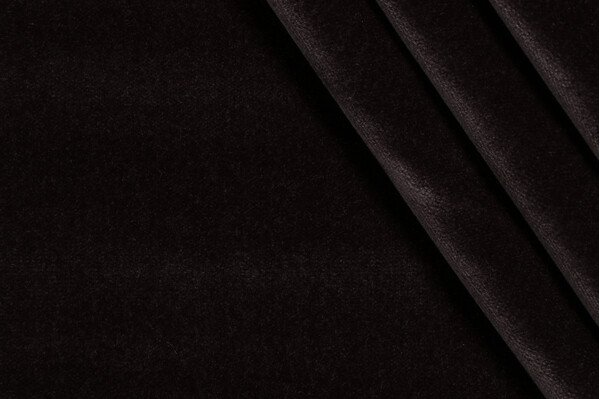 Lombardy Velvet Upholstery Fabric in Grey