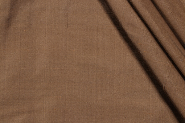 Titan Silk Decorator Fabric in Mocha