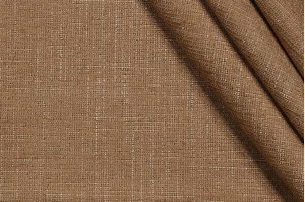 Scalamandre Nacole Woven Chenille Upholstery Fabric in Bronze