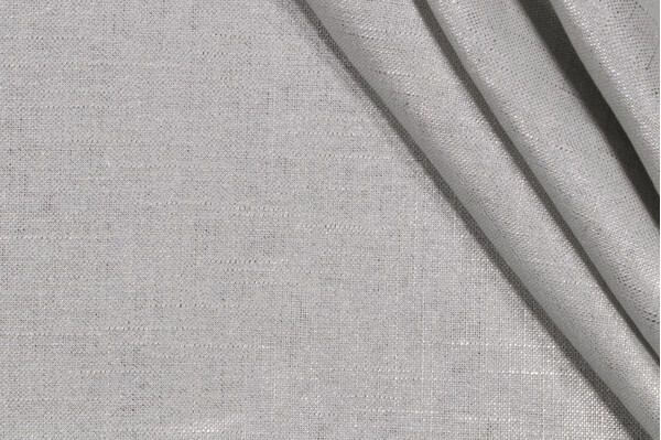 Costa Woven Decorator Fabric in Silver