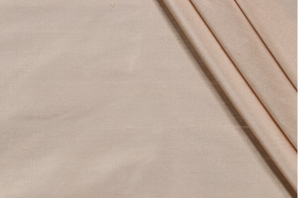 Click for 1.63 Yards Lessie Silk Decorator Fabric in Biscuit Lessie Silk Decorator Fabric in Biscuit
