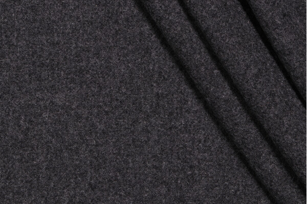 Cairn Woven Wool Blend Decorator Fabric in Flint