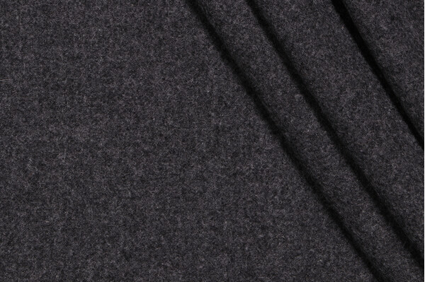 Cairn Woven Wool Blend Decorator Fabric in Flint