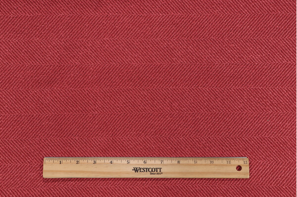 Valdese Weavers Jumper Woven Crypton Home Finish Upholstery Fabric in Strawberry