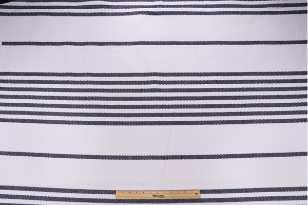 Click for 2.88 Yards Stout Woven Upholstery Fabric in Navy Stout Woven Upholstery Fabric in Navy