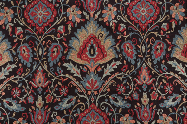 Harrah Tapestry Upholstery Fabric in Mardi Gras