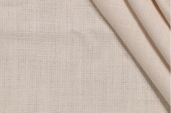 P Kaufmann Slubby Linen Woven Decorator Fabric in Cream
