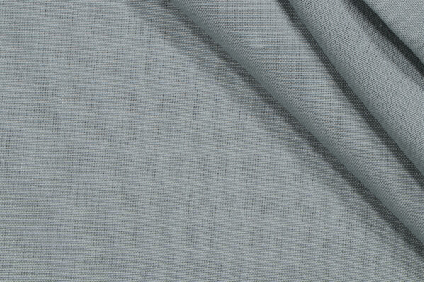 Beatriz Woven Linen Decorator Fabric in Aluminio