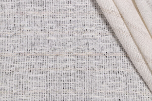 PK Lifestyles Alford Sheer Drapery Fabric in Flax 