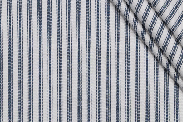 PK Lifestyles Essential Woven Cotton Twill Decorator Fabric in Marine 